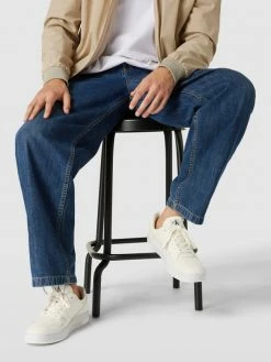 Aktion ? Calvin Klein ? Jeans ? Sneaker Aus Leder Mit Label-Print - Weiß ❤️