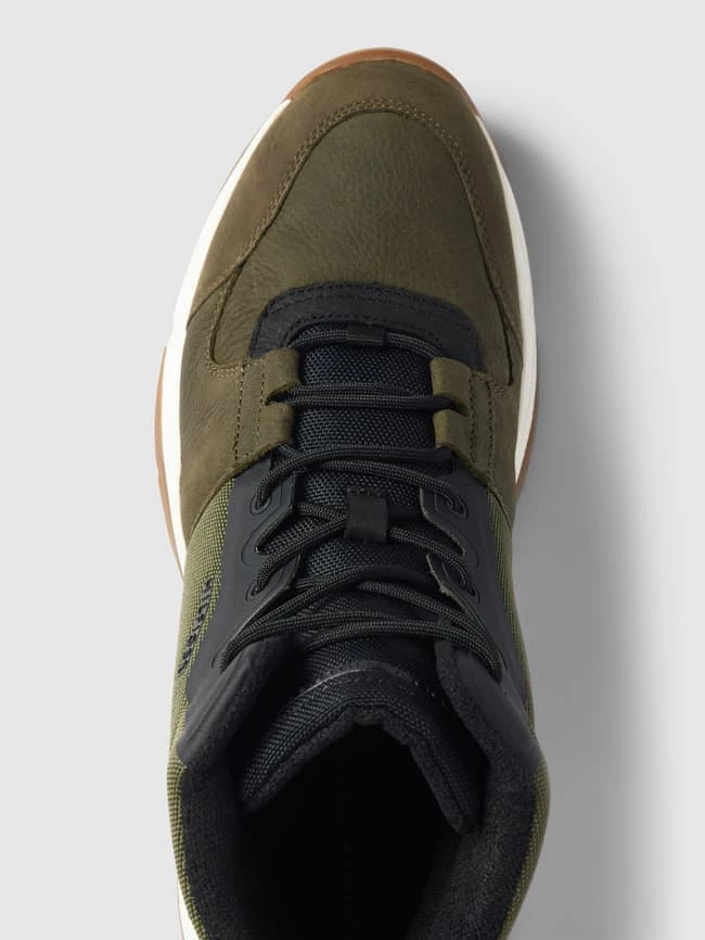 Am billigsten ⭐ Tommy Hilfiger High Top ? Sneaker Mit Steppnähten - Khaki ✨ – Bild 5