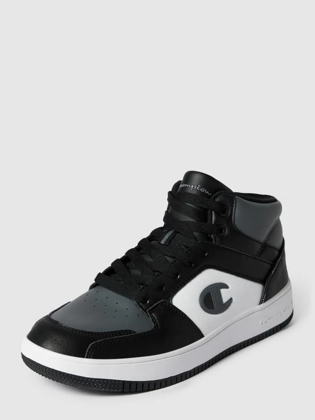 Angebote ⌛ CHAMPION High Top ? Sneaker Mit Label-Detail - Schwarz ? – Bild 2