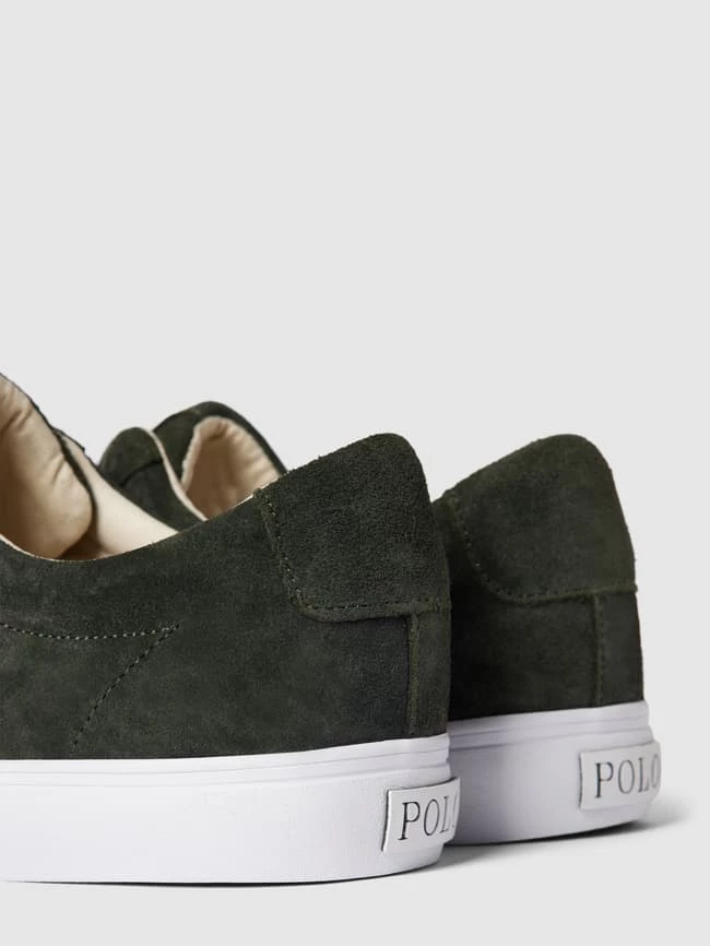 Schlussverkauf ? Polo Ralph Lauren ? Sneaker Mit Label-Print Modell 'SAYER' - Olivgrün ? – Bild 3