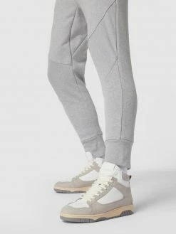 Billig ? REVIEW High Top ? Sneaker Mit Kontrastbesatz - Hellgrau ?