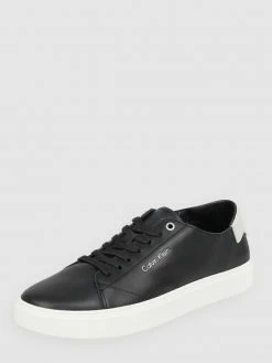 Blitzangebot ? CK Calvin Klein ? Sneaker Aus Leder - Schwarz ?