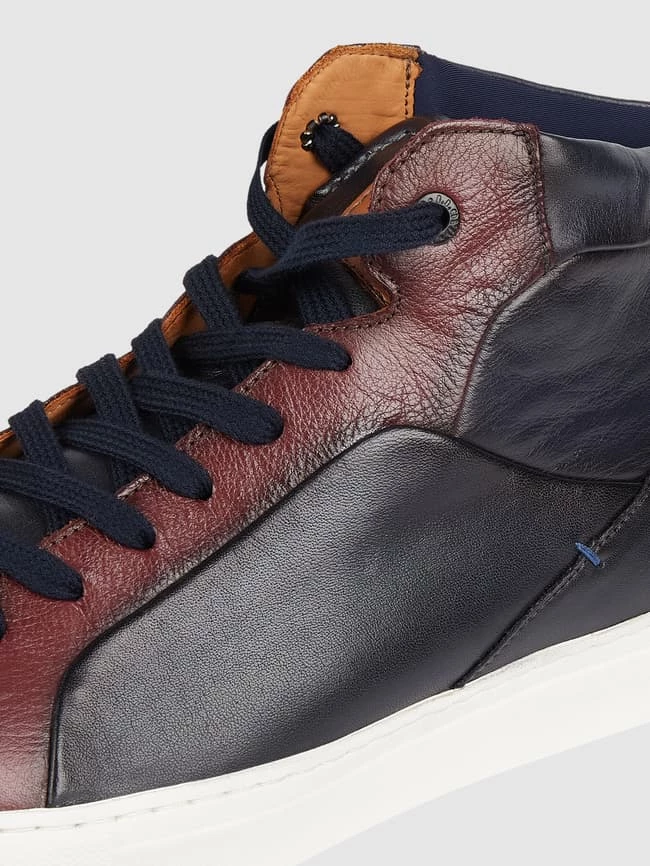 Bester Verkauf ? Lloyd High Top ? Sneaker Aus Leder Modell 'Marshal' - Dunkelblau ? – Bild 2