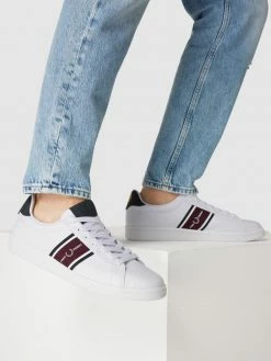 Bestpreis ⭐ Fred Perry ? Sneaker Mit Label-Print - Weiß ?