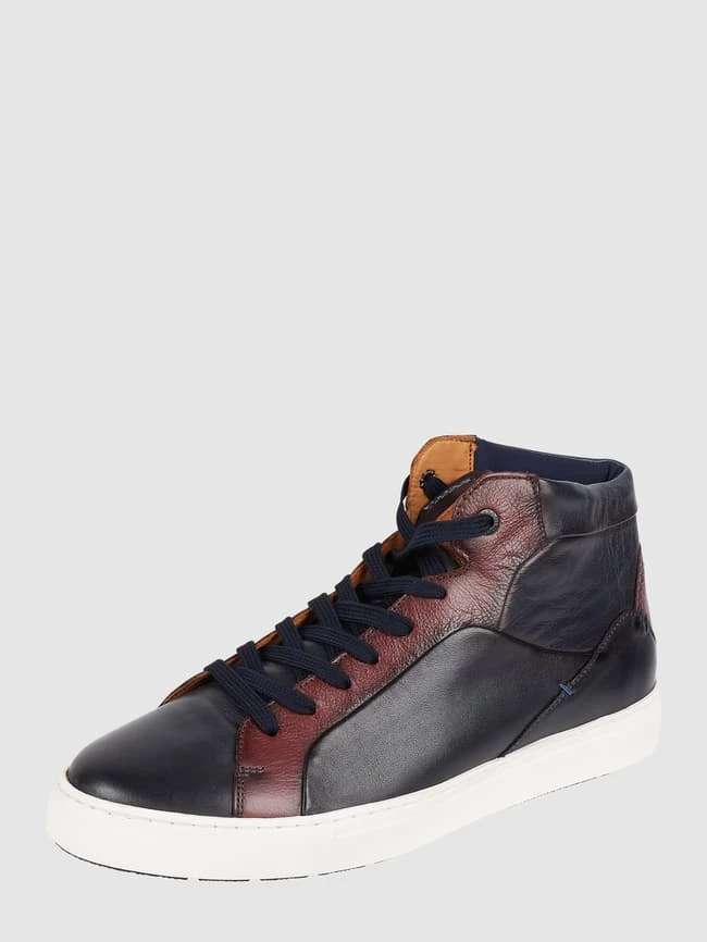 Bester Verkauf ? Lloyd High Top ? Sneaker Aus Leder Modell 'Marshal' - Dunkelblau ?